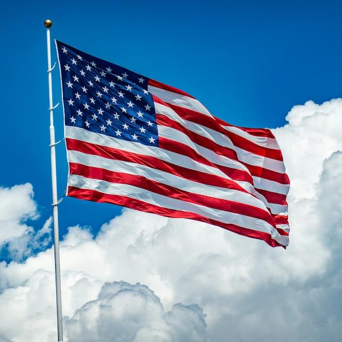 Bandera de Estados Unidos